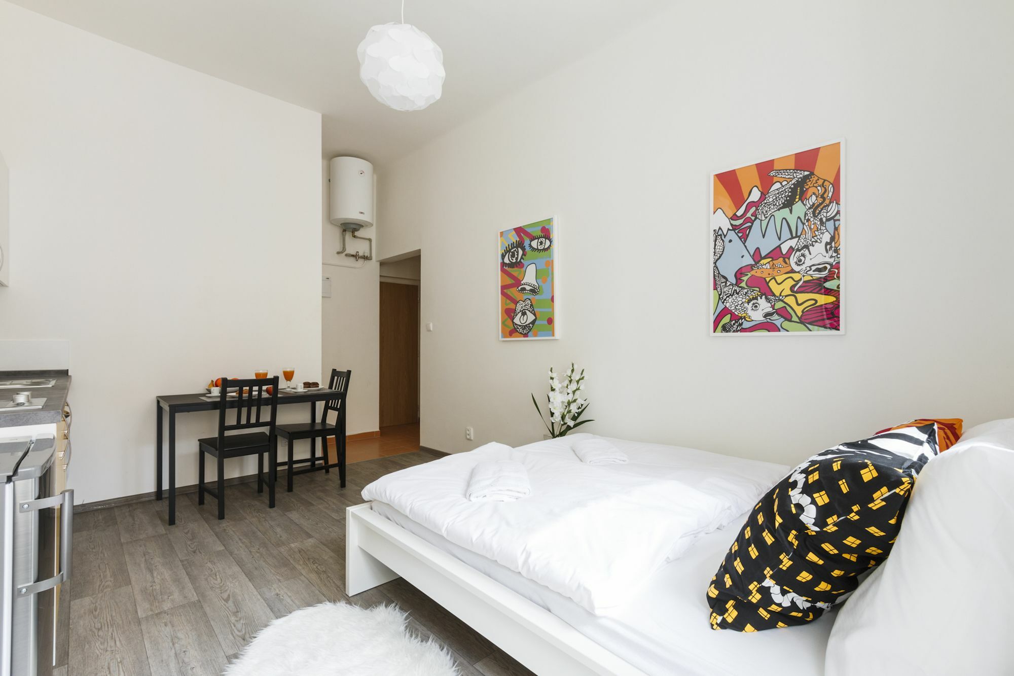 Residence Vita Nejedleho Prága Kültér fotó